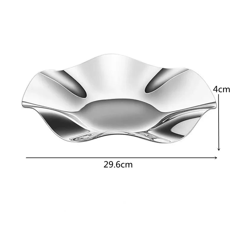 Vassoio Portaoggetti in Acciaio Inox – Eleganza e Funzionalità per Ogni Ambiente