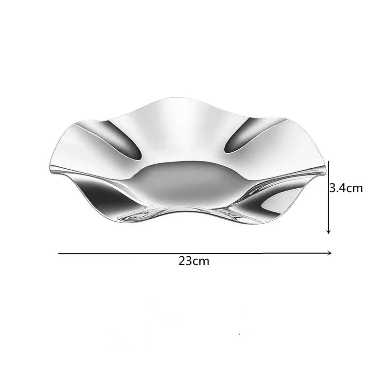 Vassoio Portaoggetti in Acciaio Inox – Eleganza e Funzionalità per Ogni Ambiente